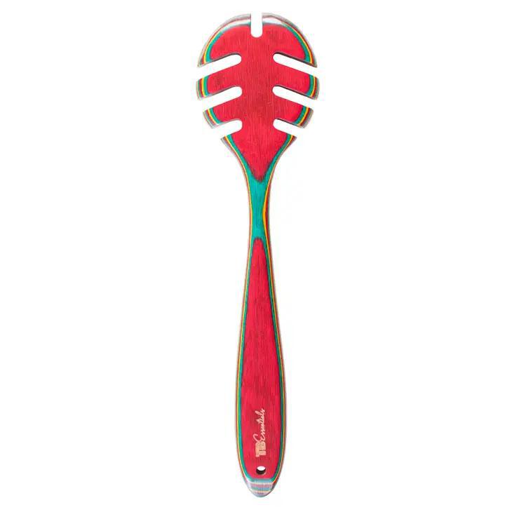 Spaghetti Server Colorful Wooden Totally Bamboo Essentials Spaghetti Server Colorful Wooden Totally Bamboo Essentials