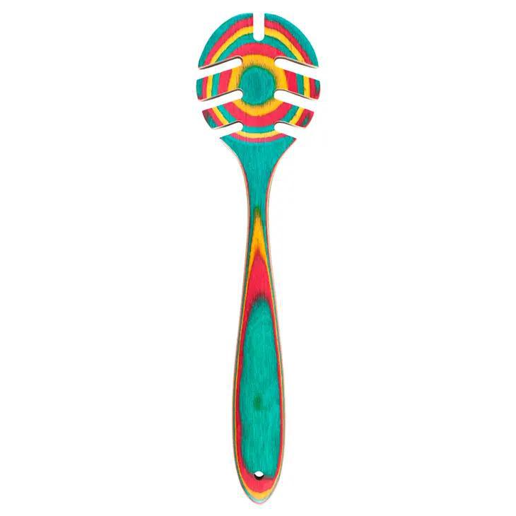 Spaghetti Server Colorful Wooden Totally Bamboo Essentials Spaghetti Server Colorful Wooden Totally Bamboo Essentials
