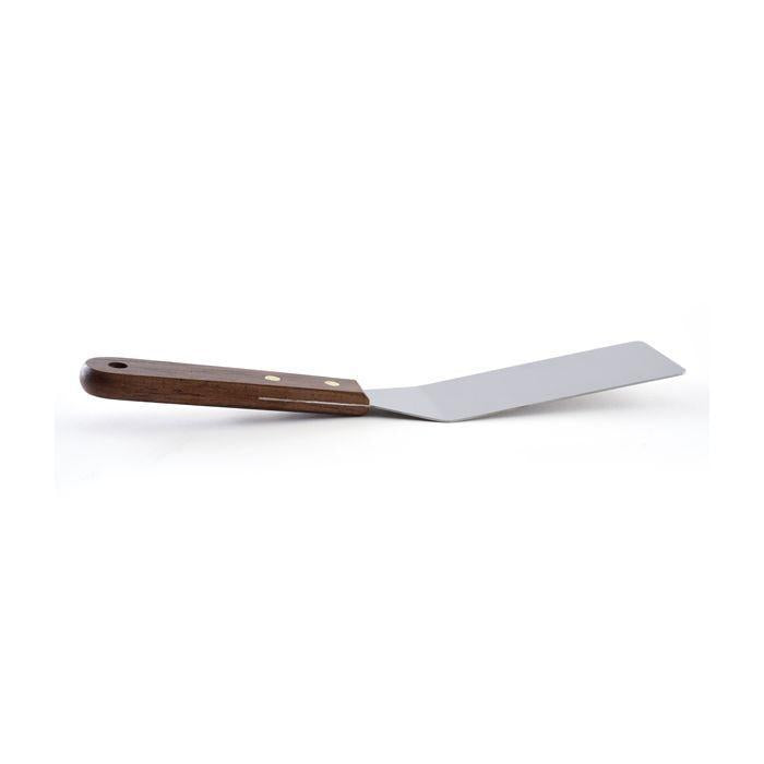 Spatula Stainless Steel with Wood Handle 10" Spatula Stainless Steel with Wood Handle 10"