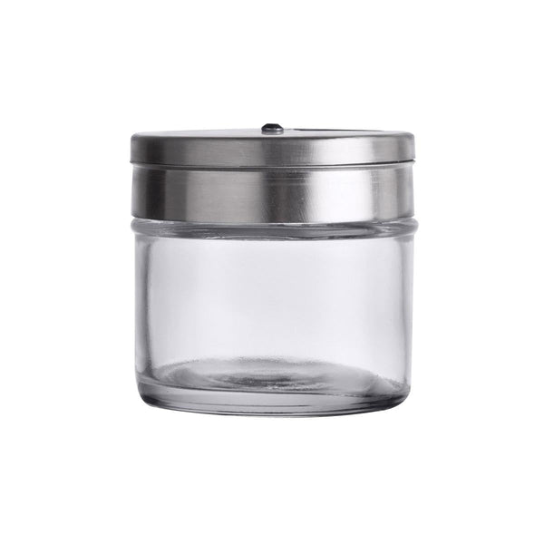 Spice Shaker With Rotating Stainless Steel Top