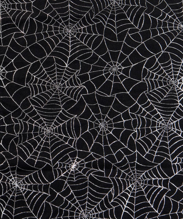 Halloween Scarf Spider Webs