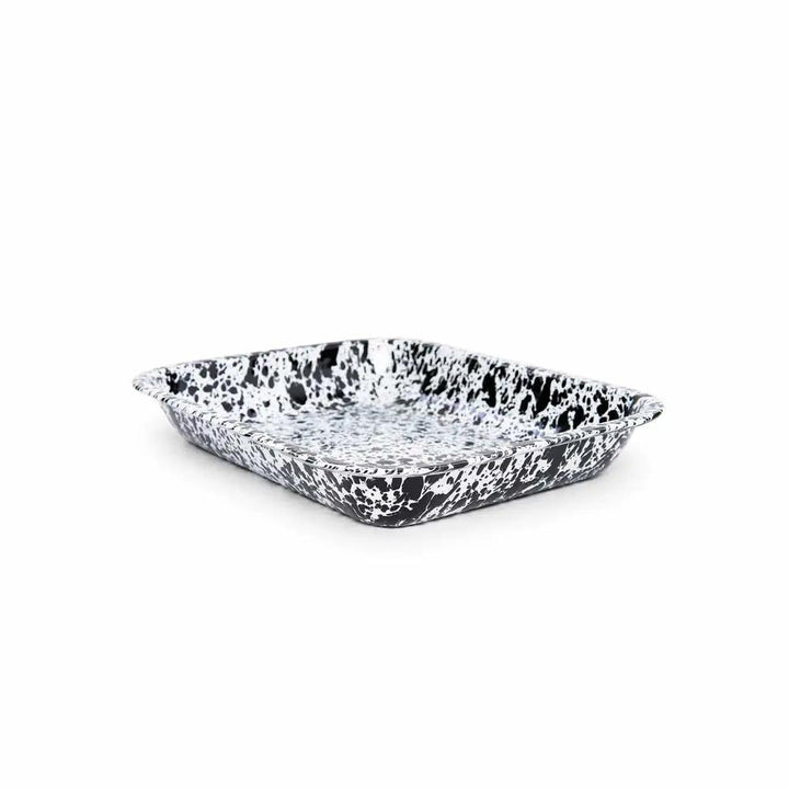 Splatter Enamelware Large Open Roaster Splatter Enamelware Large Open Roaster