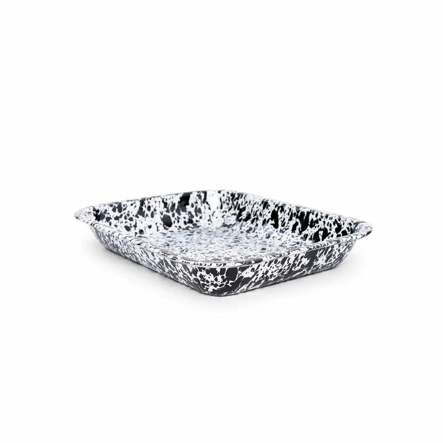 Splatter Enamelware Large Open Roaster Splatter Enamelware Large Open Roaster