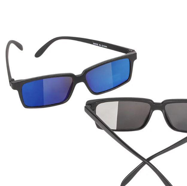 Spy Look Behind Sunglasses