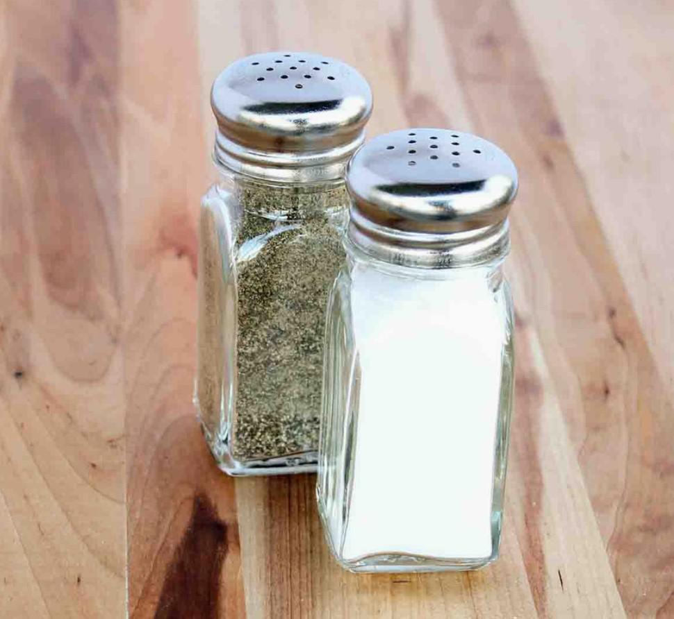 Square Salt or Pepper Shaker 2 oz.