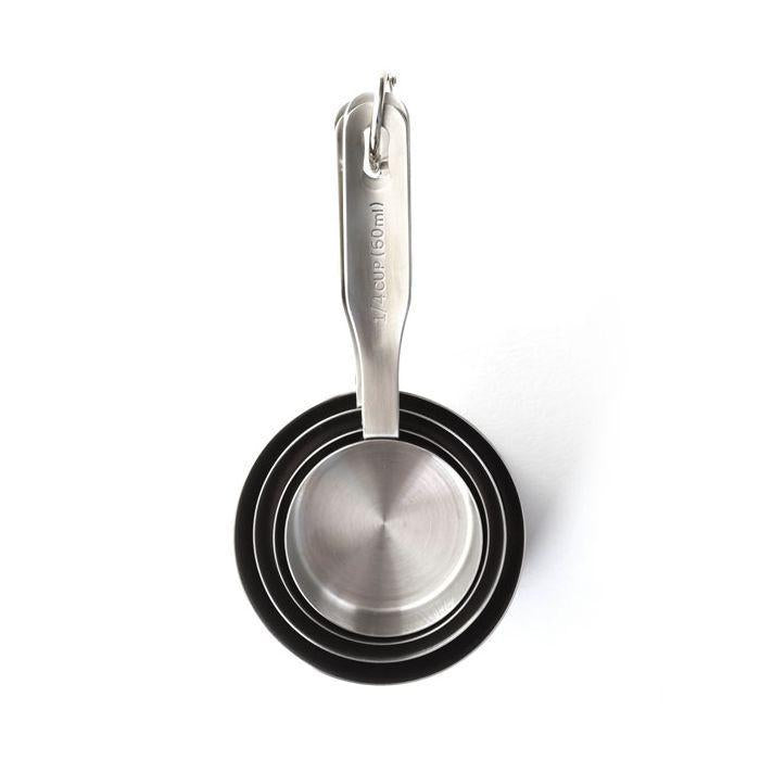 Stainless Steel Measuring Cups Set of 4 Stainless Steel Measuring Cups Set of 4