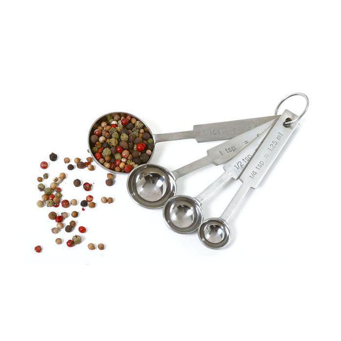 Stainless Steel Measuring Spoons Set of 4 Stainless Steel Measuring Spoons Set of 4