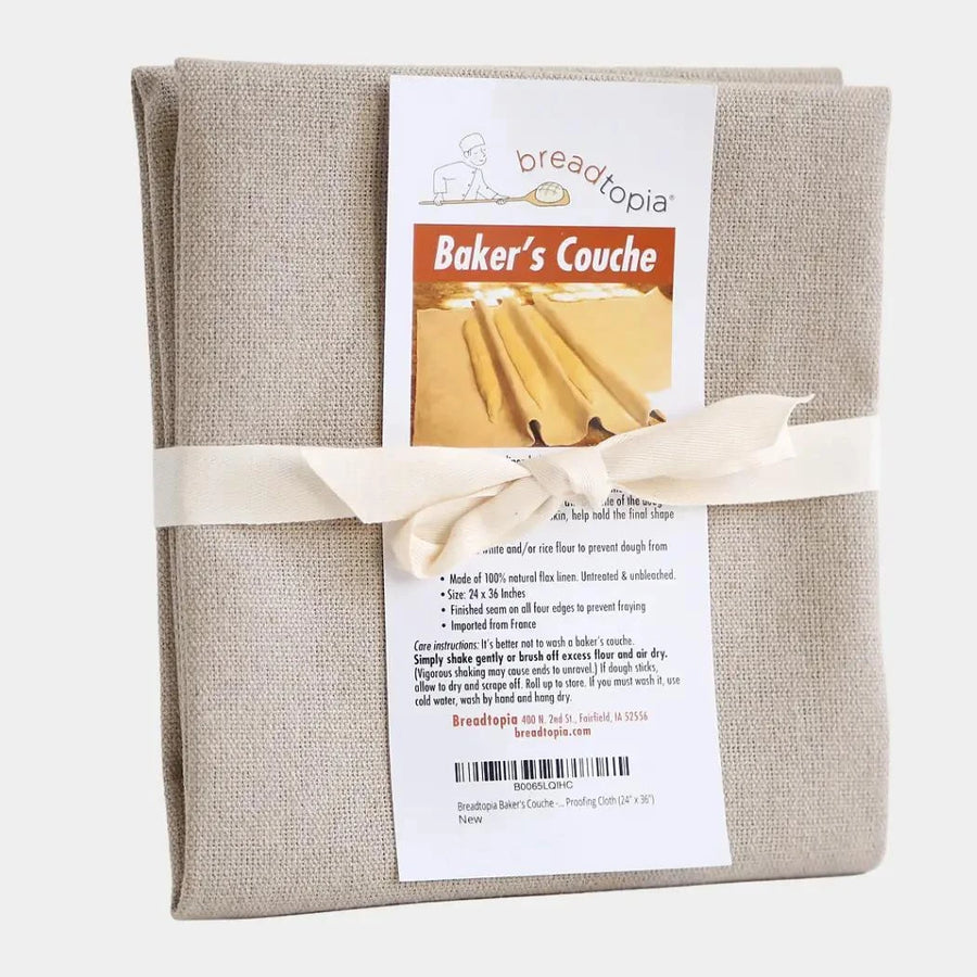 Standard Flax Linen Baker’S Couche For Bread Proofing Standard Flax Linen Baker’S Couche For Bread Proofing