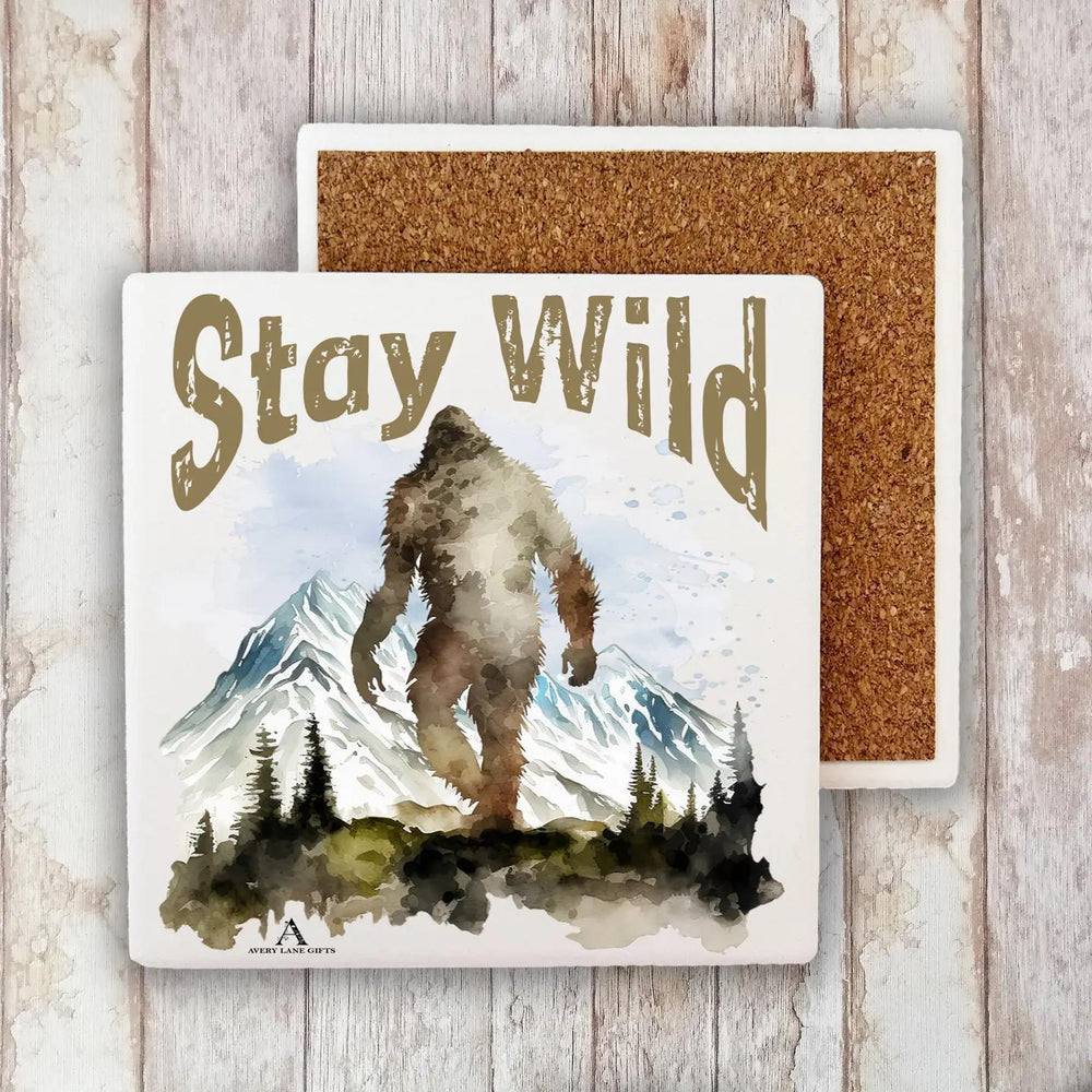 Decorative Stone Coaster Stay Wild Decorative Stone Coaster