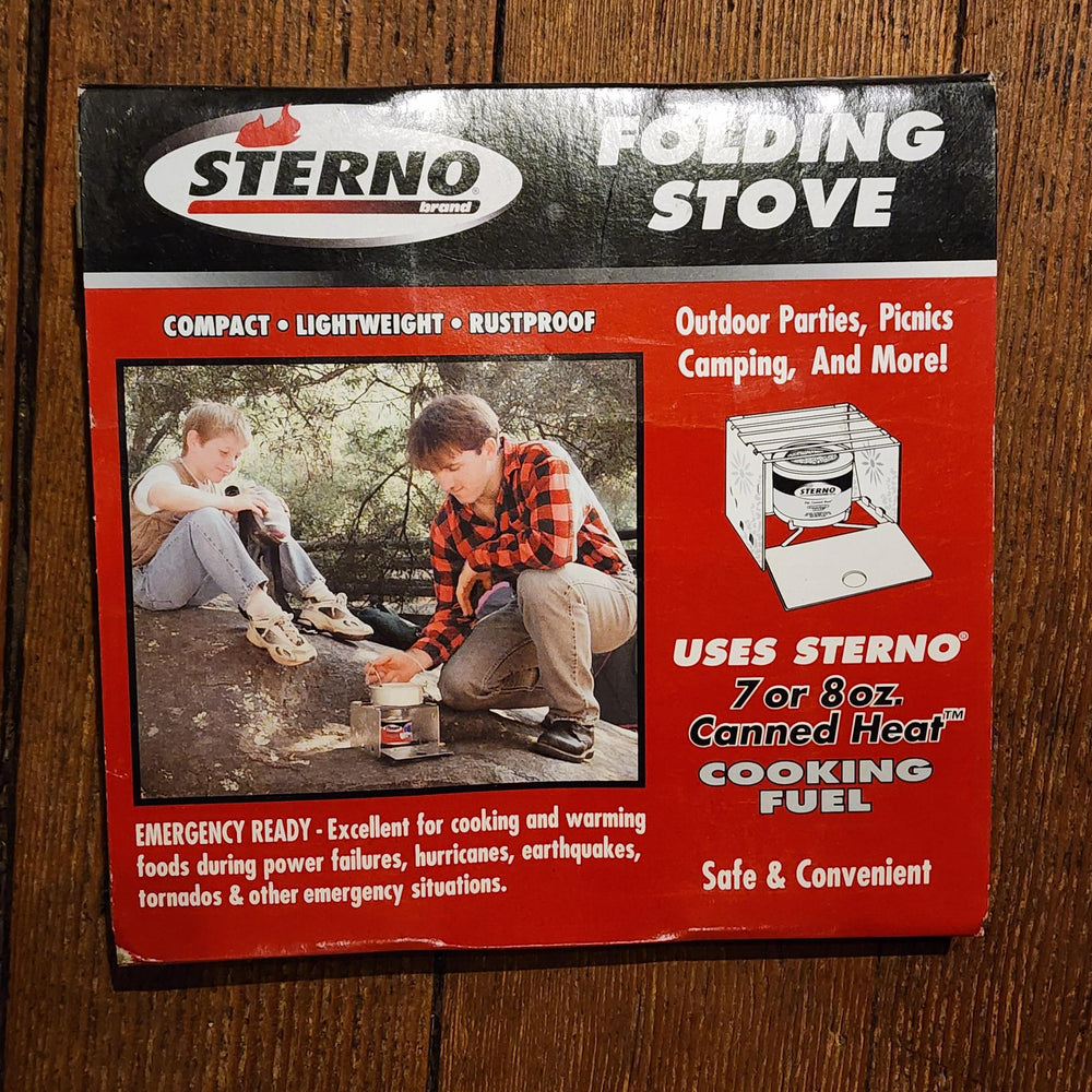 Sterno Folding Stove -New Old Stock