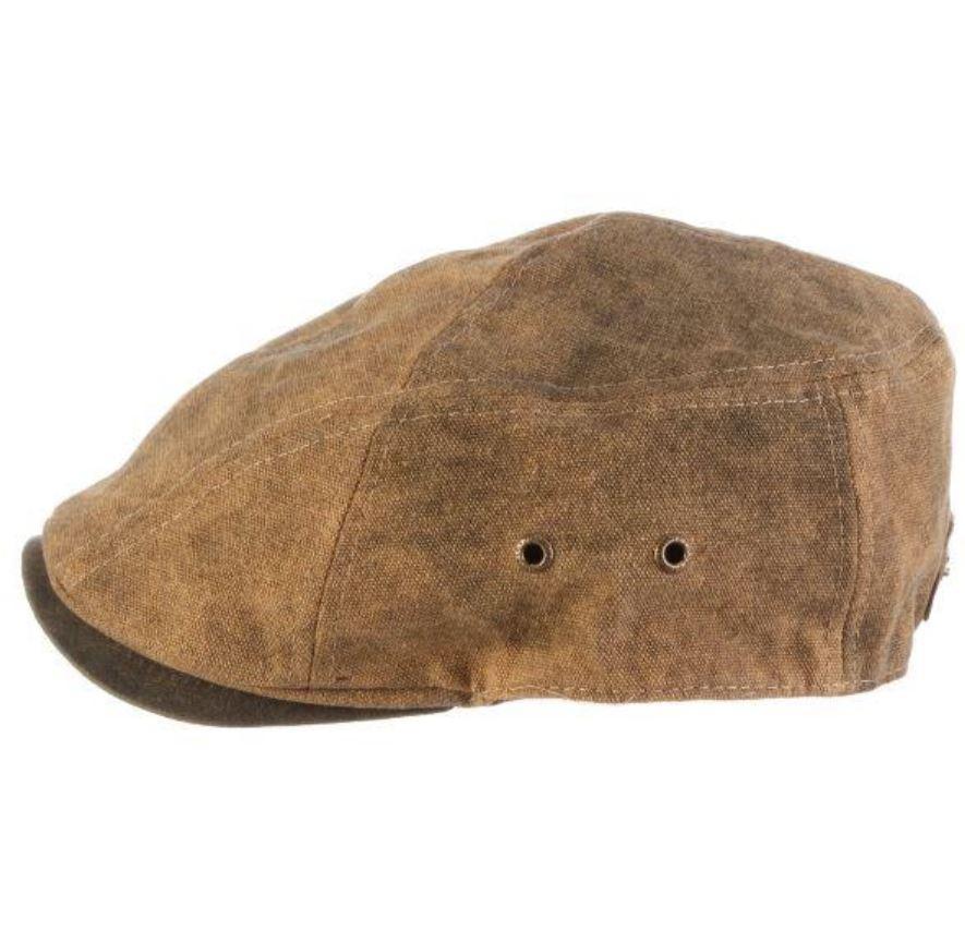 Stetson Ayr Tarp Cloth Ivy Cap | Brown