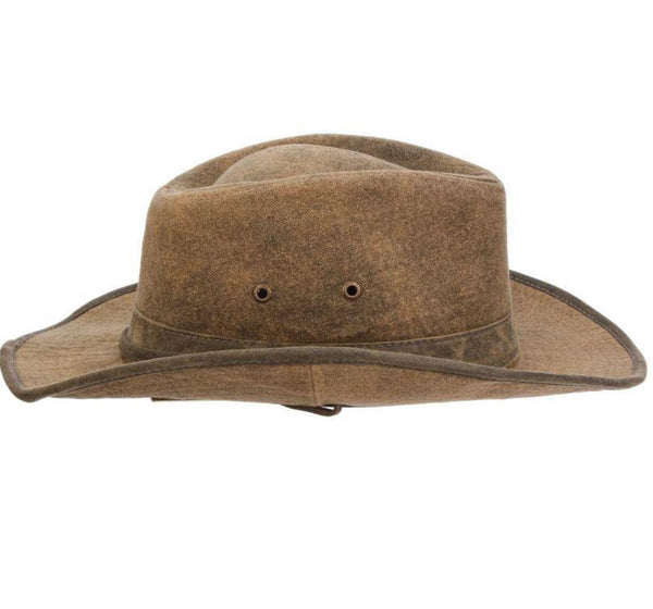 Stetson Buckthorn Cloth Safari Hat | Brown