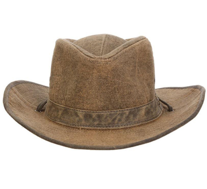 Stetson Buckthorn Cloth Safari Hat | Brown