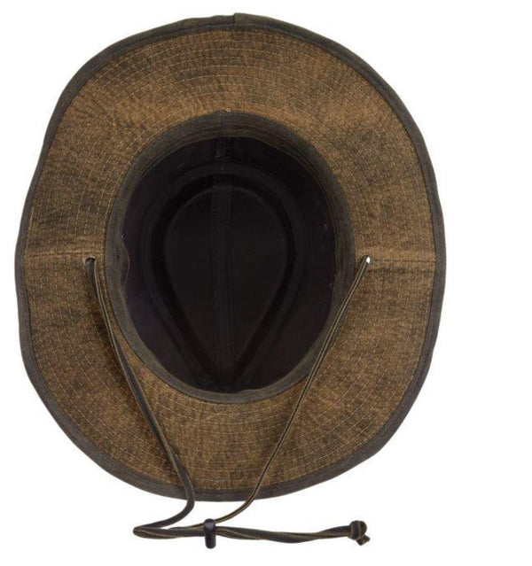 Stetson Buckthorn Cloth Safari Hat | Brown