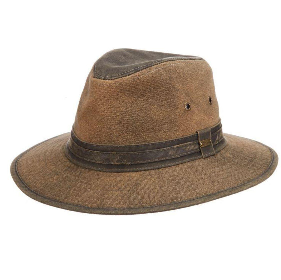 Stetson Longtrail Cloth Tarp Safari Hat Stetson Longtrail Cloth Tarp Safari Hat