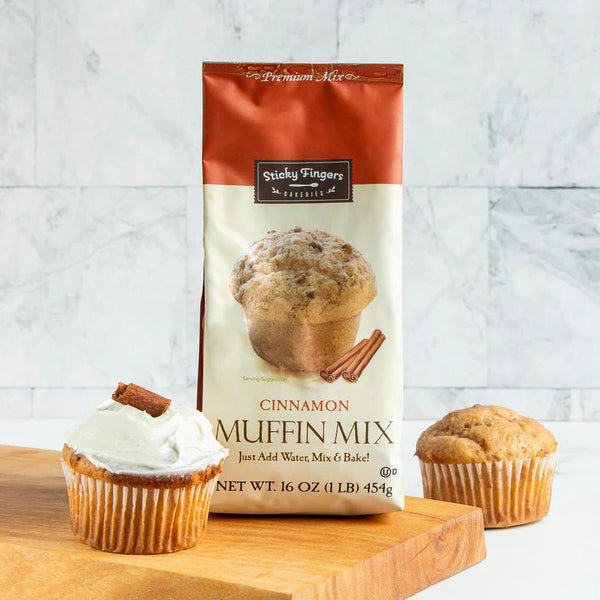 Sticky Fingers Muffin Mix | Cinnamon