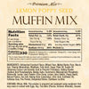 Sticky Fingers Muffin Mix | Lemon Poppyseed