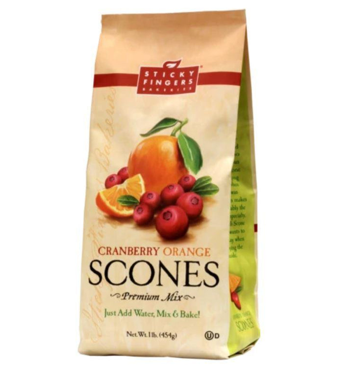 Sticky Fingers Premium Scone Mix | Cranberry Orange Sticky Fingers Premium Scone Mix | Cranberry Orange