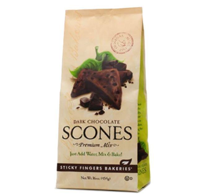 Sticky Fingers Premium Scone Mix | Dark Chocolate Sticky Fingers Premium Scone Mix | Dark Chocolate