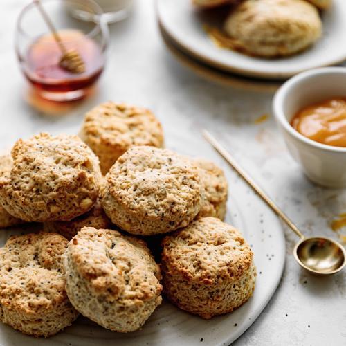 Sticky Fingers Premium Scone Mix | Lemon Poppyseed Sticky Fingers Premium Scone Mix | Lemon Poppyseed