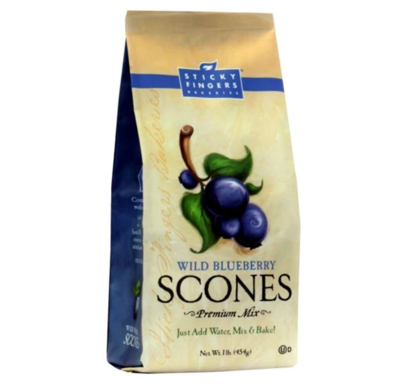Sticky Fingers Premium Scone Mix | Wild Blueberry Sticky Fingers Premium Scone Mix | Wild Blueberry