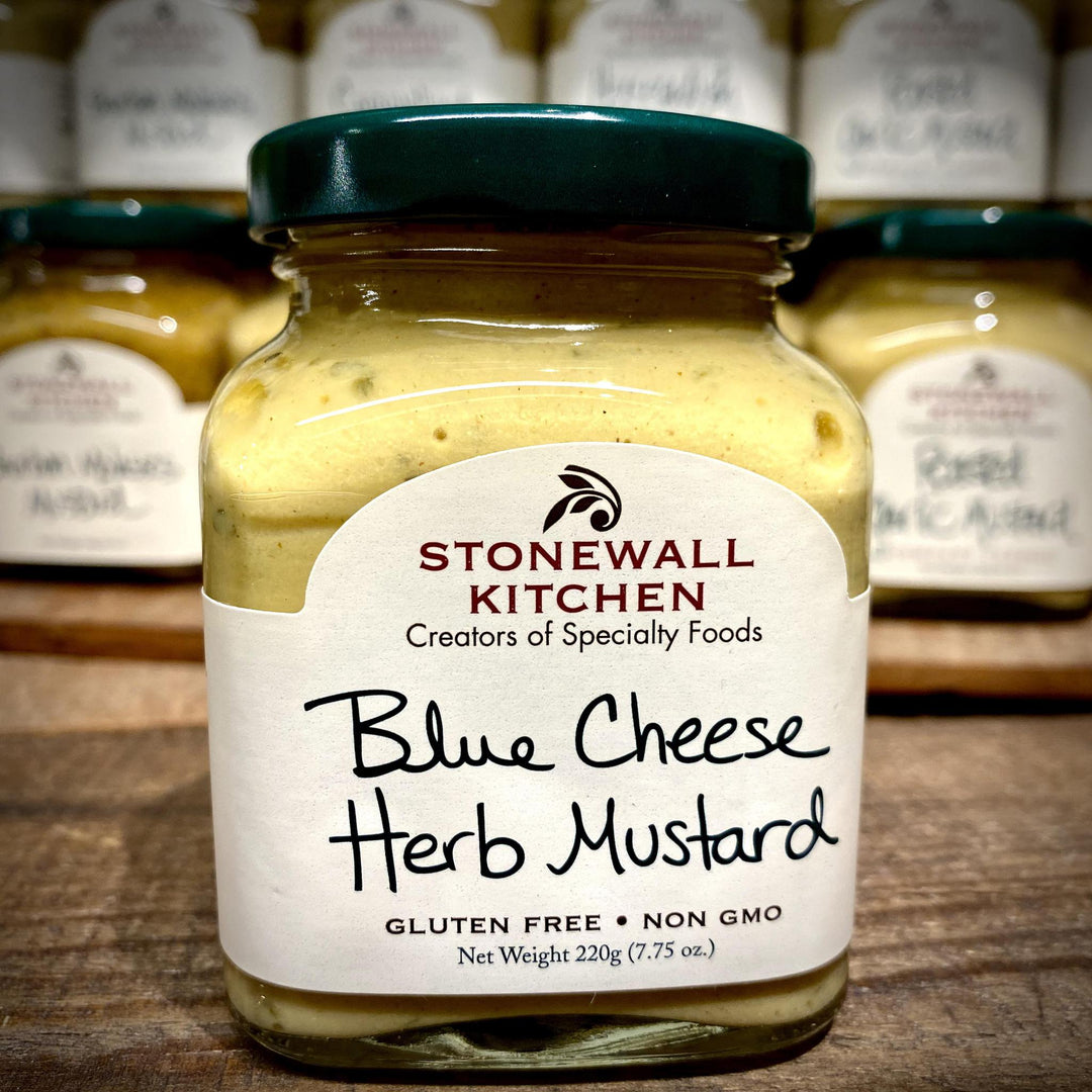 Stonewall Kitchen Mustard | Blue Cheese Herb Stonewall Kitchen Mustard | Blue Cheese Herb