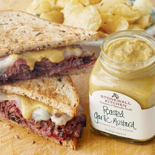 Stonewall Kitchen Mustard | Roasted Garlic Stonewall Kitchen Mustard | Roasted Garlic