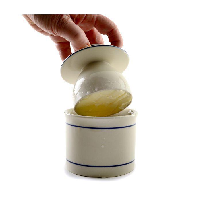 Stoneware Butter Keeper Dish Stoneware Butter Keeper Dish