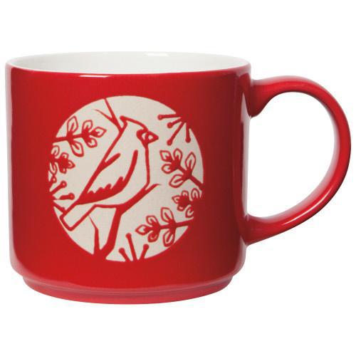 Stoneware Stacking Mug | Cardinal