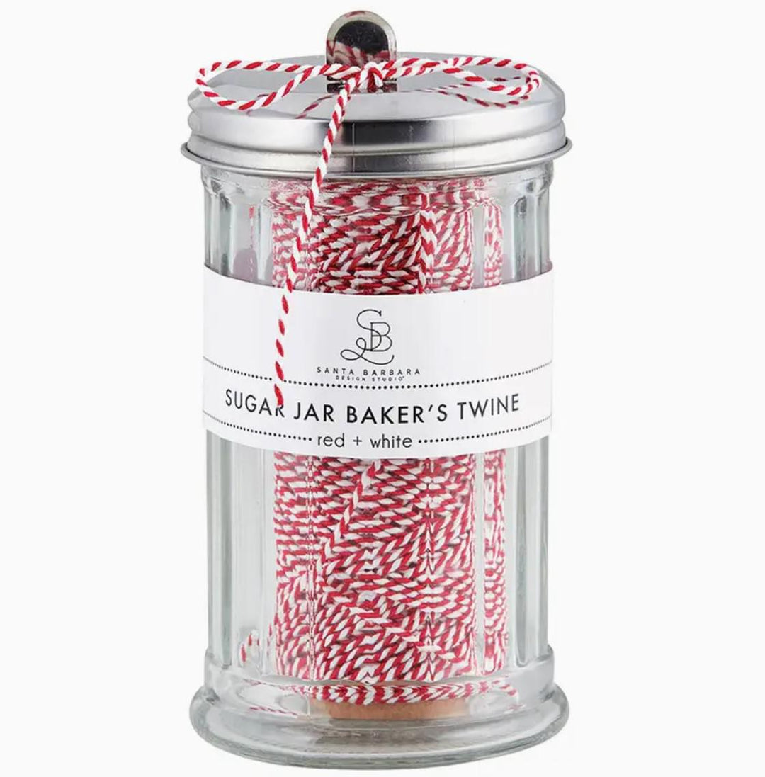 Sugar Jar with Bakers Twine