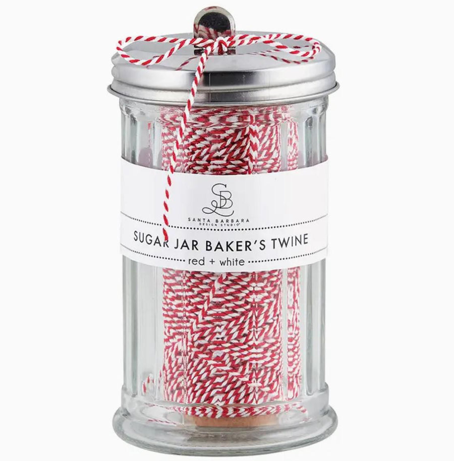 Sugar Jar with Bakers Twine