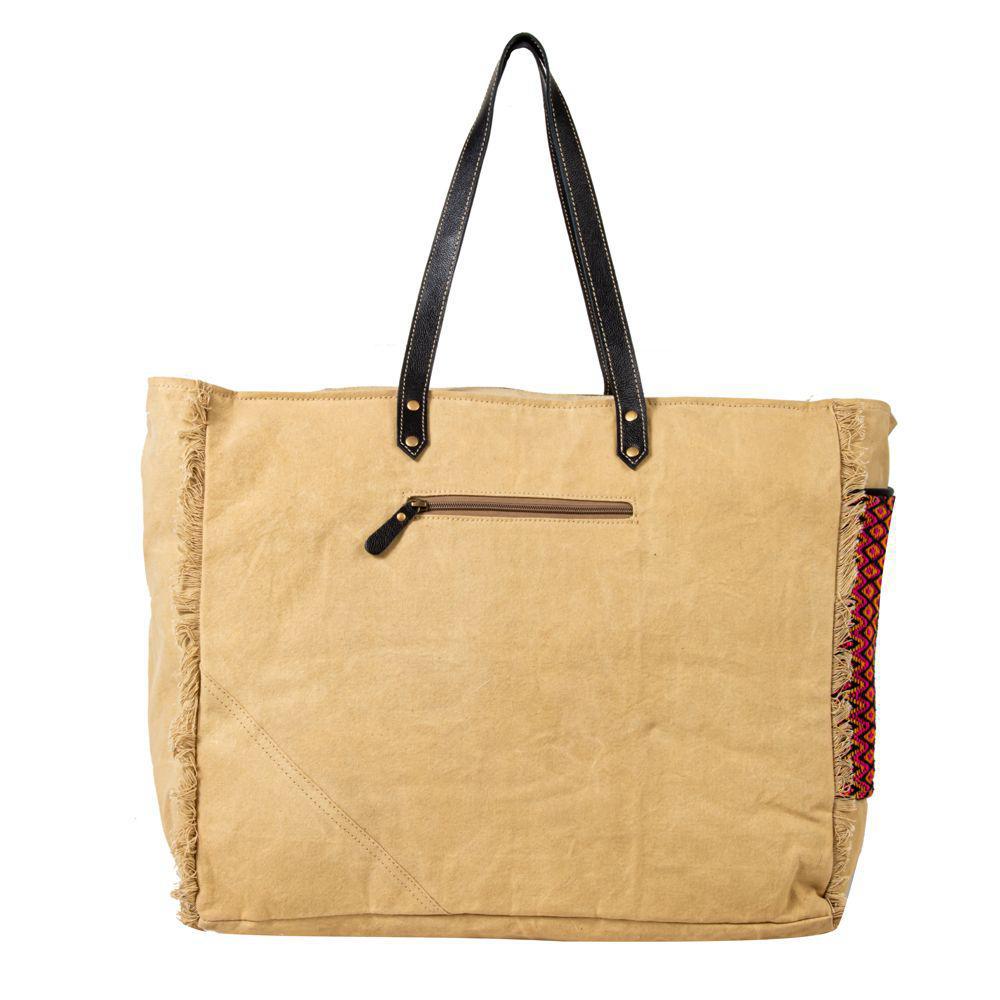 Sundown River Vintage Weekender Bag