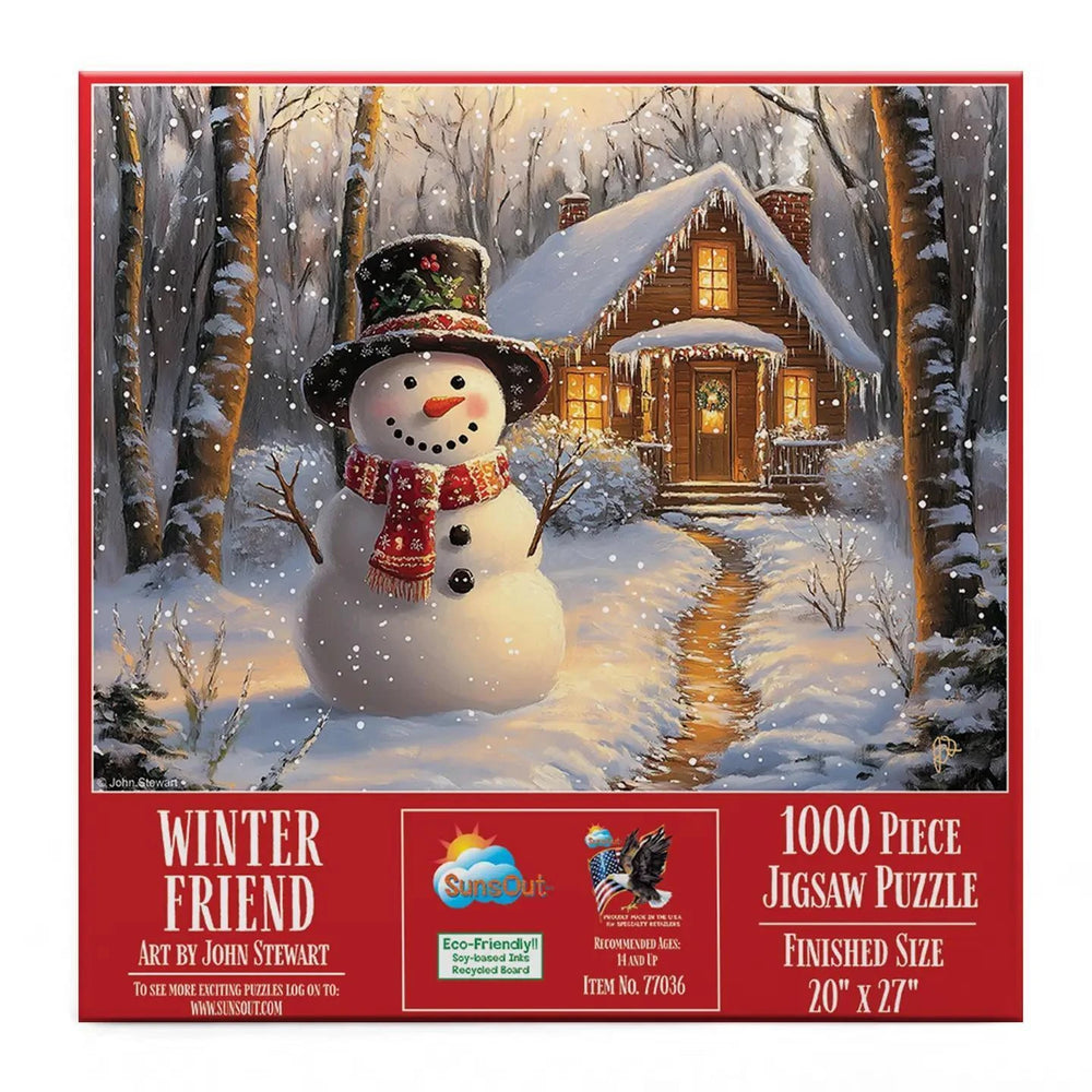 SunsOut Puzzle 0197 Winter Friend 1000 Pc Puzzle SunsOut Puzzle 0197 Winter Friend 1000 Pc Puzzle