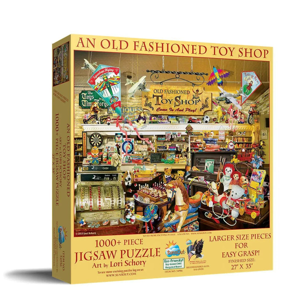 SunsOut Puzzle 0629 An Old Fashioned Toy Shop 1000+ Pc Puzzle SunsOut Puzzle 0629 An Old Fashioned Toy Shop 1000+ Pc Puzzle