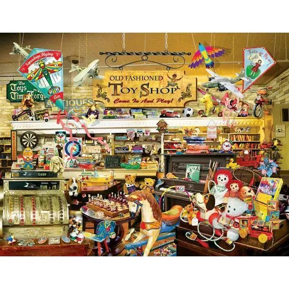 SunsOut Puzzle 0629 An Old Fashioned Toy Shop 1000+ Pc Puzzle SunsOut Puzzle 0629 An Old Fashioned Toy Shop 1000+ Pc Puzzle