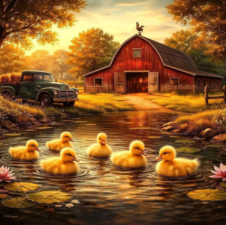 SunsOut Puzzle 1074 A Raft of Ducks 1000 Pc Jigsaw Puzzle SunsOut Puzzle 1074 A Raft of Ducks 1000 Pc Jigsaw Puzzle