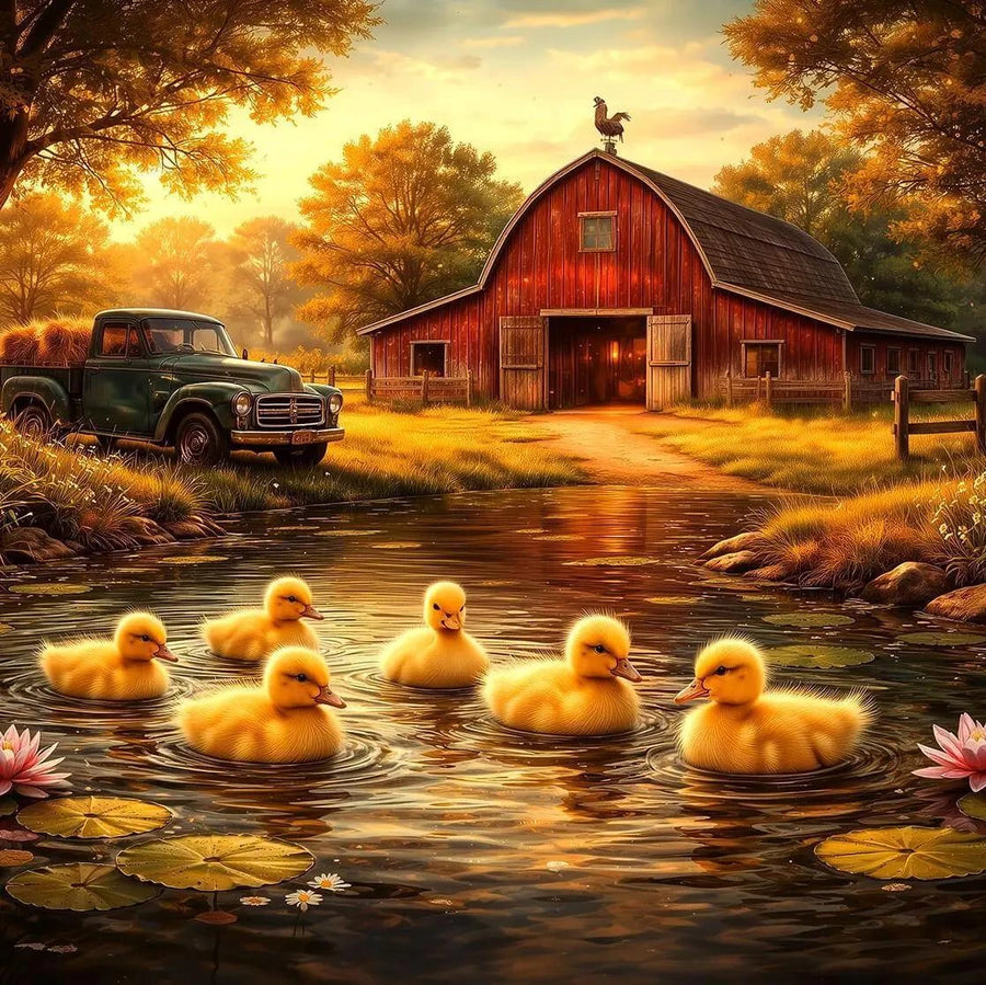 SunsOut Puzzle 1074 A Raft of Ducks 1000 Pc Jigsaw Puzzle SunsOut Puzzle 1074 A Raft of Ducks 1000 Pc Jigsaw Puzzle