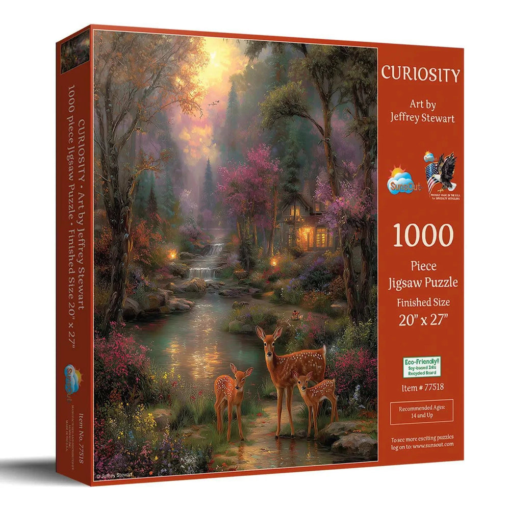 SunsOut Puzzle Curiosity 1000 Pc Puzzle SunsOut Puzzle Curiosity 1000 Pc Puzzle