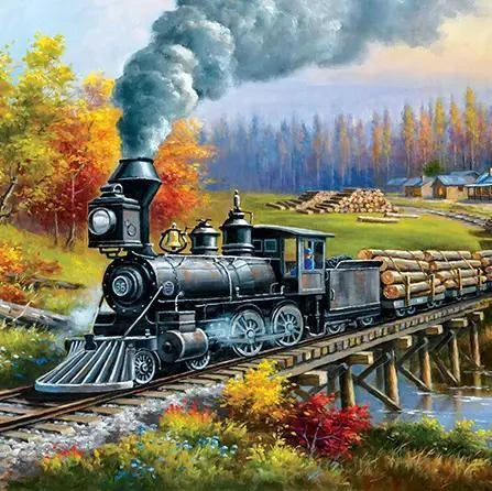 SunsOut Puzzle Logging Camp Run 1000 Pc Puzzle SunsOut Puzzle Logging Camp Run 1000 Pc Puzzle