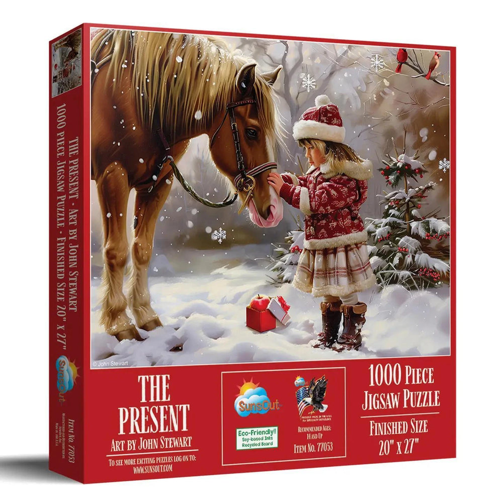 SunsOut Puzzle the Present 1000 Pc Puzzle SunsOut Puzzle the Present 1000 Pc Puzzle