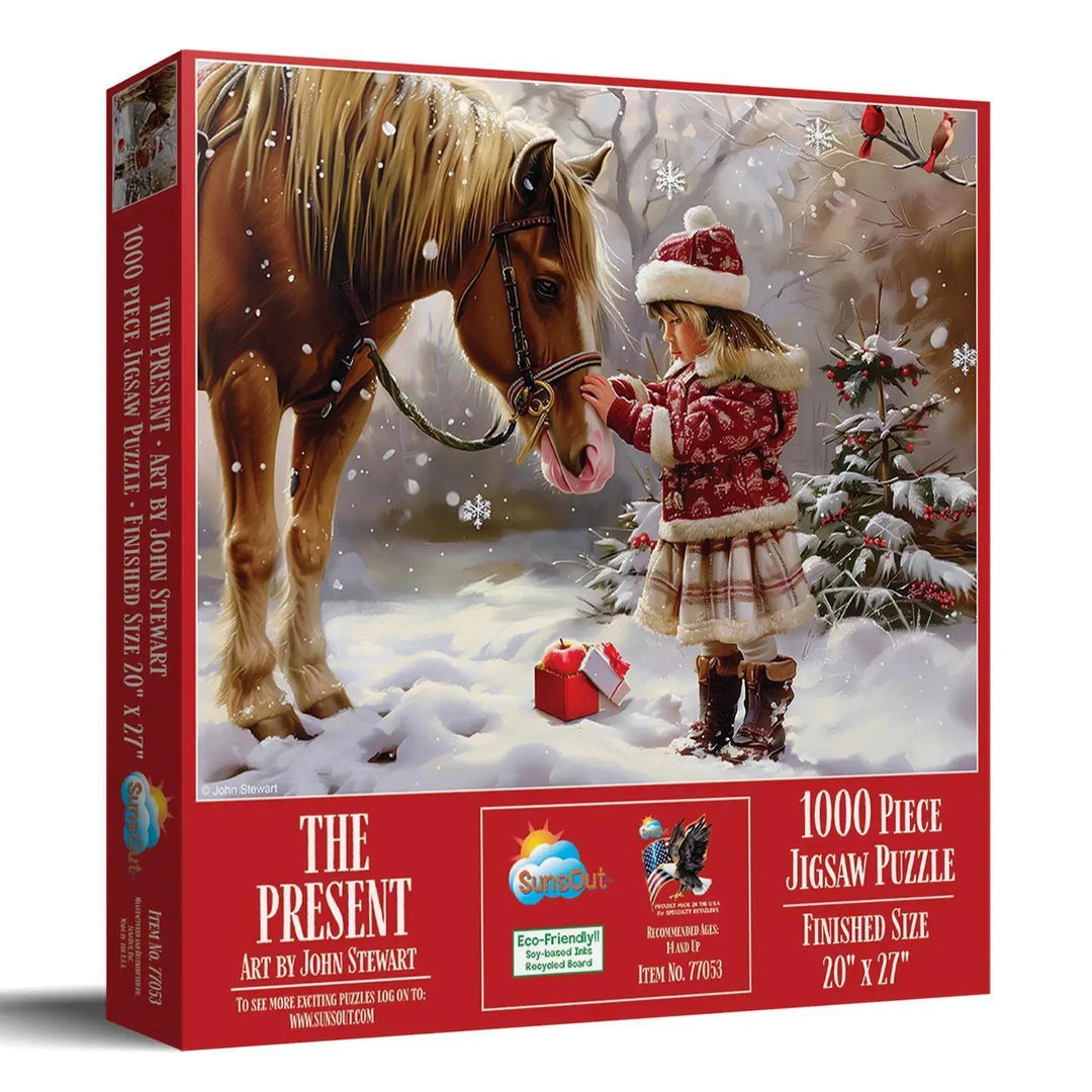 SunsOut Puzzle the Present 1000 Pc Puzzle SunsOut Puzzle the Present 1000 Pc Puzzle