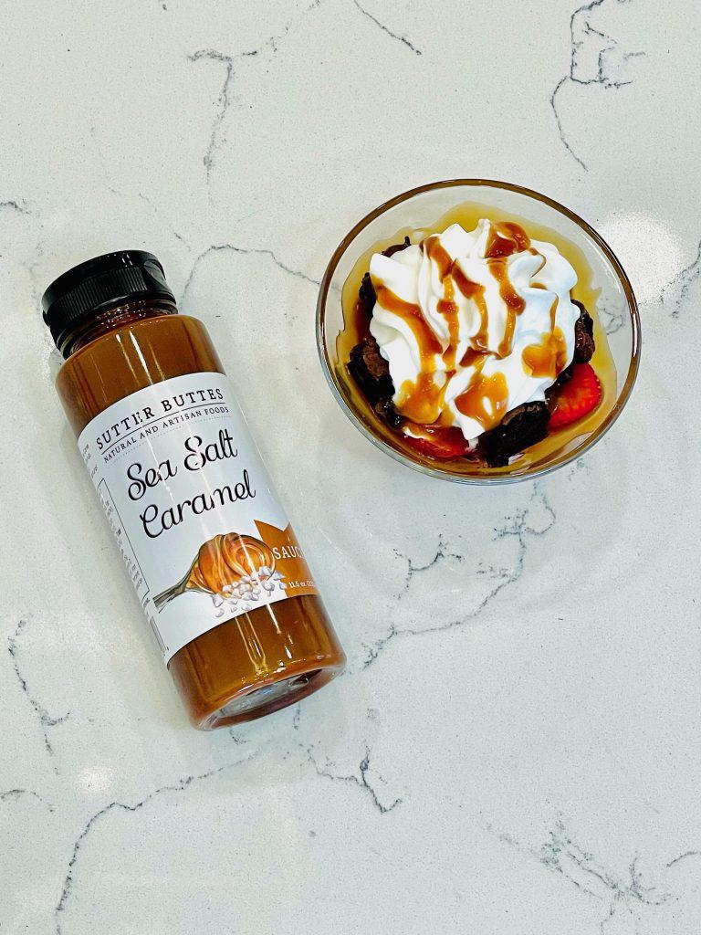 Sutter Buttes Sea Salt Caramel Sauce