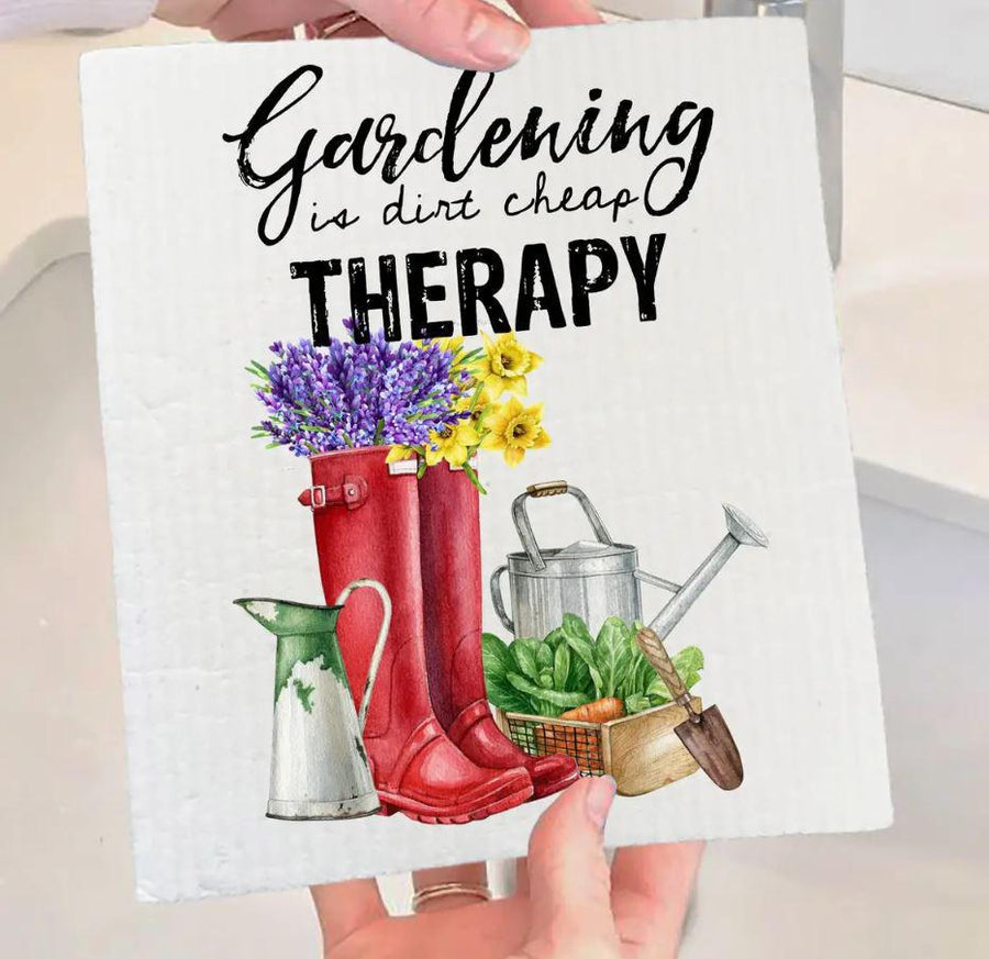 Swedish Sponge Dish Cloth | Gardening Is Dirt Cheap Therapy