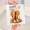 Swedish Sponge Dish Cloth | Happy Fall Y'all Cowboy Boots