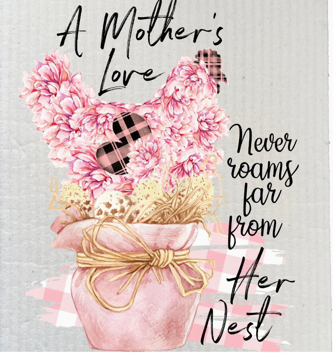 Swedish Sponge Dish Cloth | Mothers Day Mothers Love Her Nest