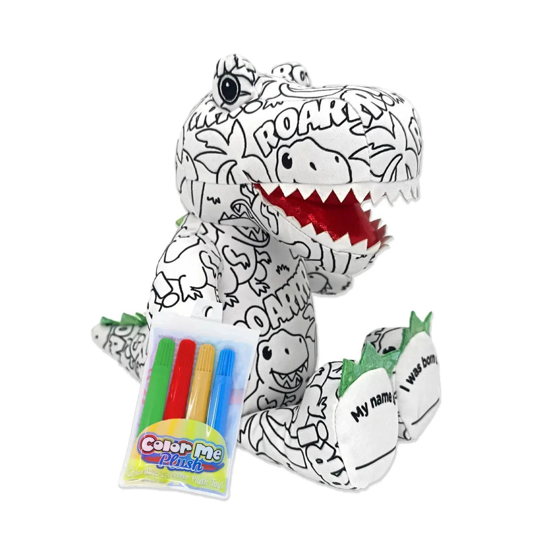 Plushology® by RGU Color Me Plush™ T-Rex Plushology® by RGU Color Me Plush™