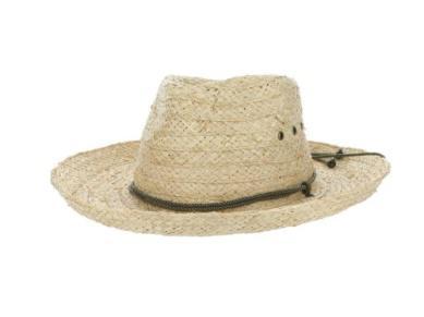 Tacoma Raffia Tiller Hat | Natural