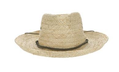 Tacoma Raffia Tiller Hat | Natural