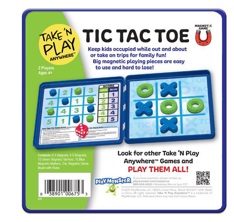 Take n' Play Anywhere Tic Tac Toe
