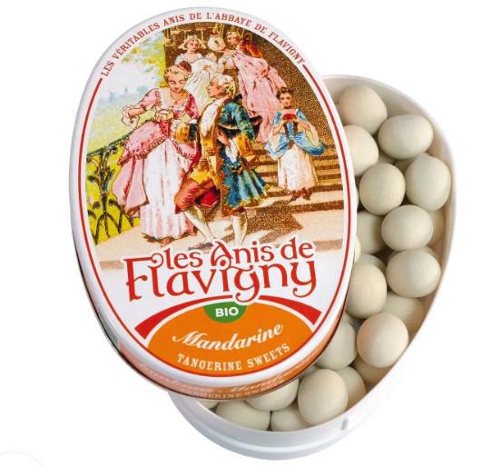 Les Anis De Flavigny Organic Mints Tangerine